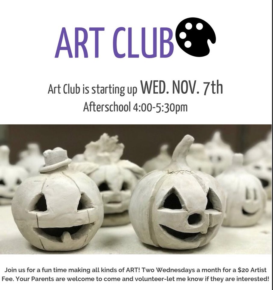 Art Club Flyer