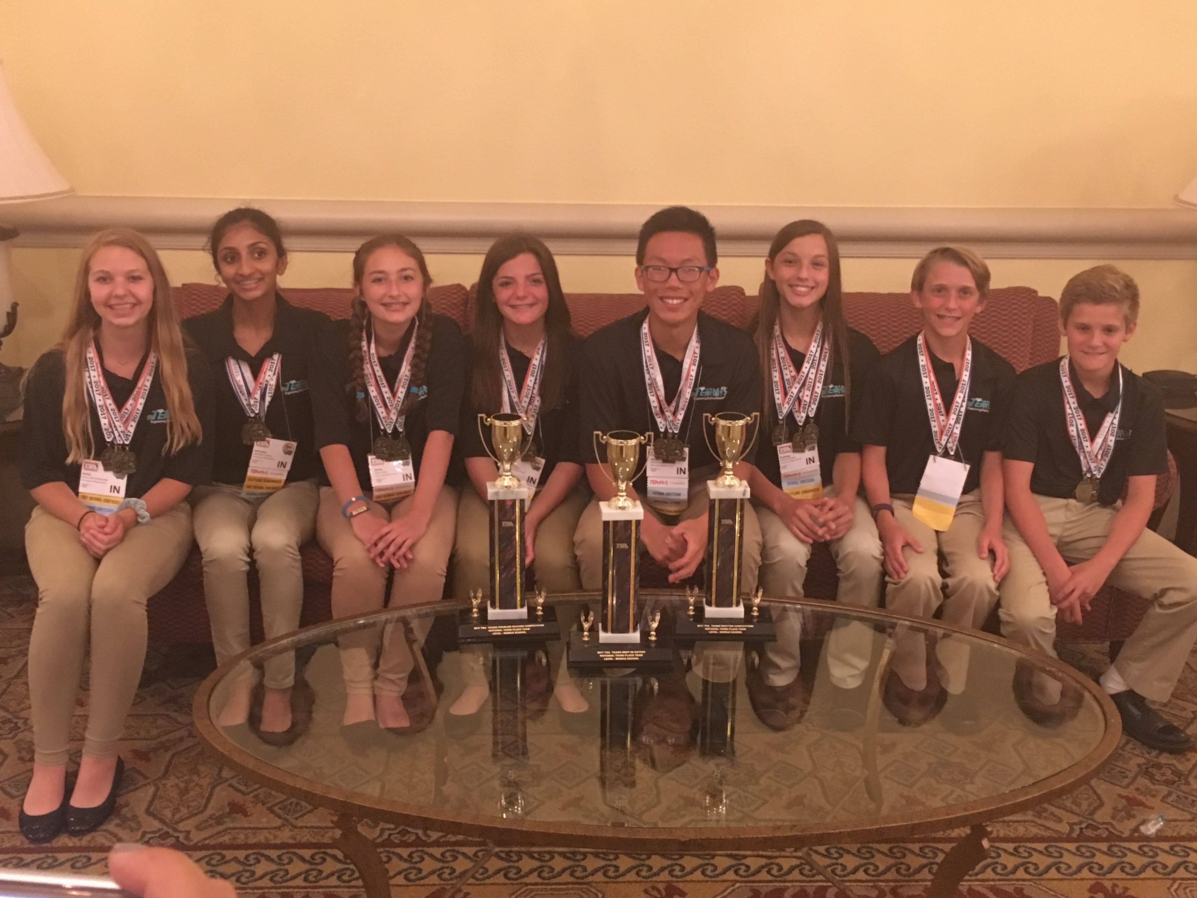 Schmucker TEAMS finishes Top 3 in Nation!