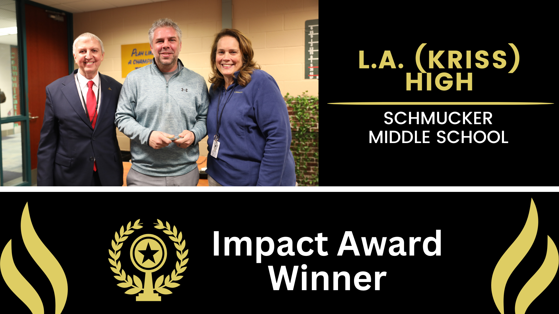 Mr. LA (Kriss) High wins Impact Award