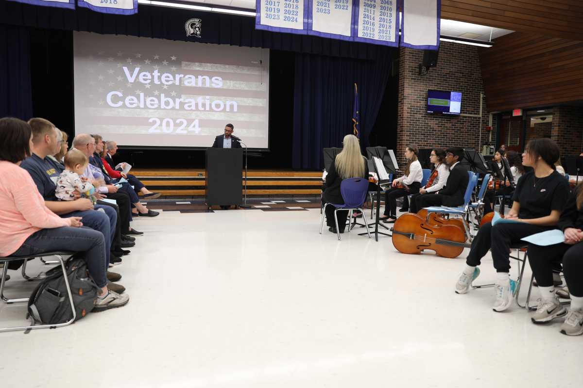 SMS Veterans Day program