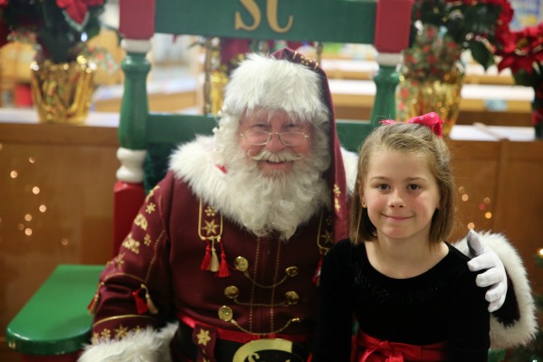 Breakfast with Santa picture from 2016