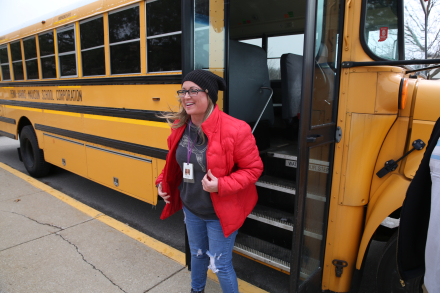Ms. Lynn Named Culver’s Bus Driver of the Month
