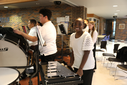 Schmucker Band students