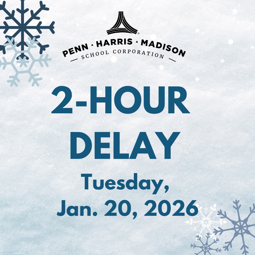 PHM Schools will operate on a 2-hour delay for tomorrow, Tuesday, Jan. 20, 2026. Buses will run two hours later than normal. 

For more details on the 2-hour delay procedures, please visit https://www.phmschools.org/school-delays-closings-procedures/