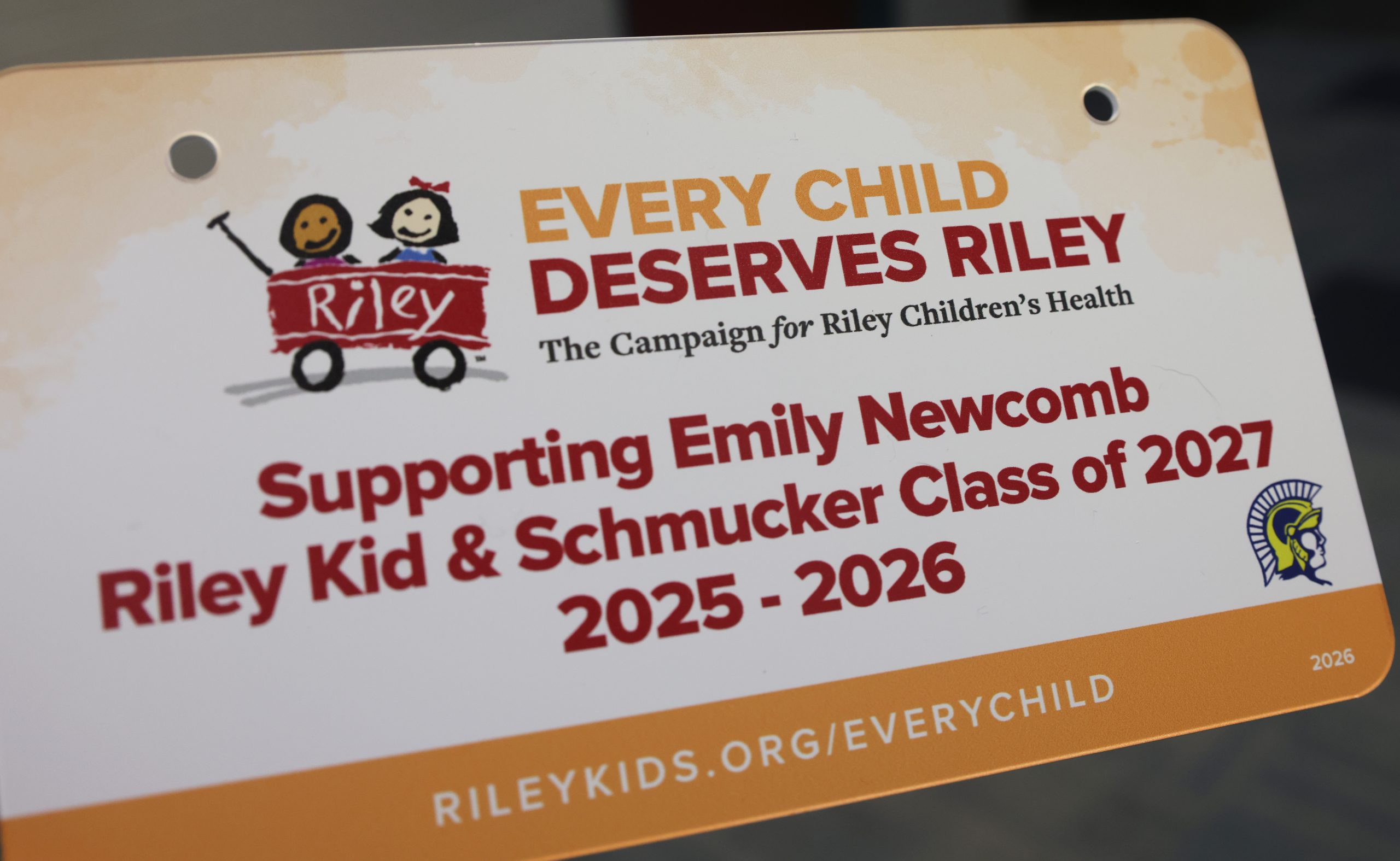 Every Child Deserves Riley" - "Emily Newcomb 2021 Scholars Class of 2021" - "Riley Kid